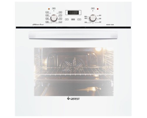 Элегантный духовой шкаф GEFEST ЭДВ ДА 622-02 Б в изысканном белом исполнении