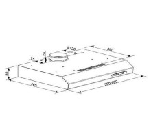 Вытяжка OASIS PO-60W