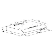 Вытяжка OASIS PO-60W
