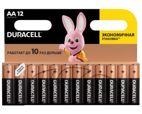 Надежная энергия для ваших устройств: батарейка DURACELL LR6-4BL MN1500 AA блистер 4шт