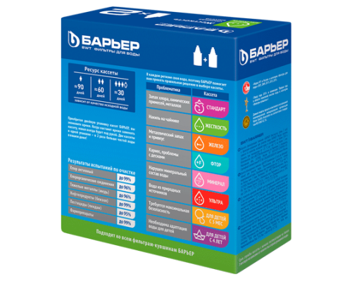 Картридж БАРЬЕР Жесткость (Б-6): идеальное решение для очистки воды