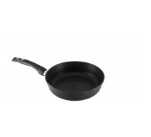 Сковорода ГОРНИЦА Гранит с2252аг 22х5,5см + крышка