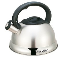 Чайник WEBBER BE-0547 со свистком 2,7л нерж. сатин