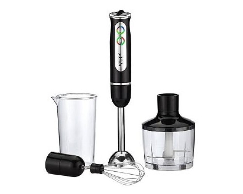 Мощный блендер DELTA DL-7039В с функцией Турбо и мощностью 800Вт в стильном черном исполнении