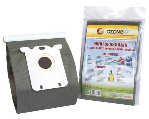 Забудьте о пыли с мешком для пылесоса OZONE micron MX-02!