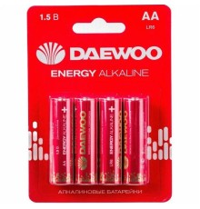 Батарейка DAEWOO Energy Alkaline AA LR06 1.5B(4)
