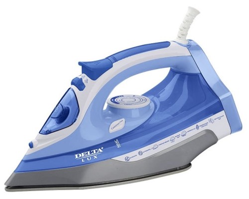 Мощный и стильный утюг DELTA DL-712 LUX: идеальное глажение в сине-белом исполнении!