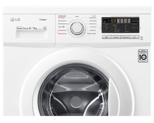 Стиральная машина LG F1296CDS0: идеальное решение для безупречной чистоты вашего белья