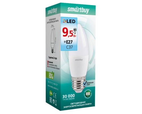 Создай атмосферу комфорта с умной лампой SMARTBUY C37-9,5W/4000/E27
