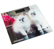 Весы напольные АКСИНЬЯ КС-6003 Пушистые котята