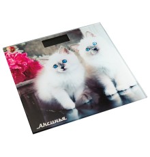 Весы напольные АКСИНЬЯ КС-6003 Пушистые котята