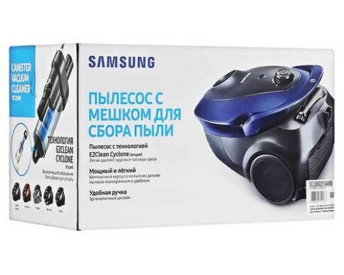 Мощный и эффективный пылесос SAMSUNG VC20M253AWR - идеальное решение для вашего дома!