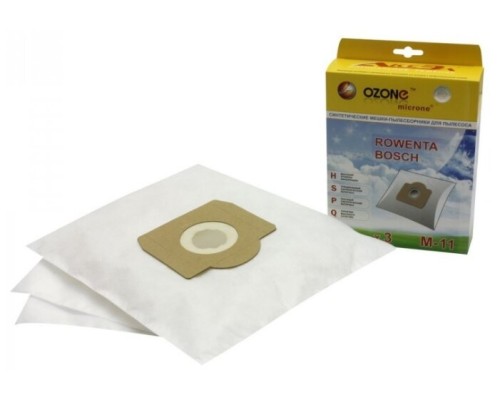 Мешок для пылесоса OZONE micron M-11: мощная фильтрация для идеальной чистоты в вашем доме!