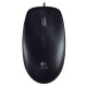 Удобная и надежная мышь Logitech B100 Black - идеальный выбор для комфортной работы