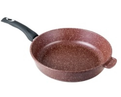 Идеальная сковорода ГОРНИЦА Шоколад для вкусных блюд! Новая модель, 28х7см, удобная и надежная!