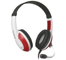 Наушники DEFENDER Warhead G-120 красный/белый