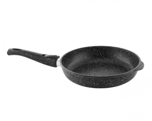 Идеальная сковорода ГОРНИЦА Гранит съемной ручкой – легкая, прочная и безупречно готовит!