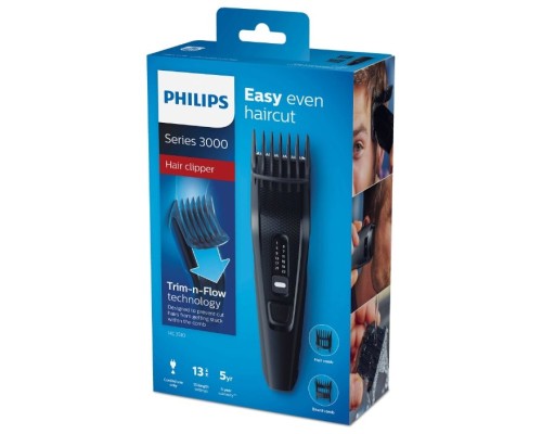 Идеальная стрижка без хлопот с машинкой PHILIPS HC-3510/15 черного цвета