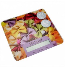 Весы кухонные DELTA DE-002КЕ LUX Фарфалле 10кг