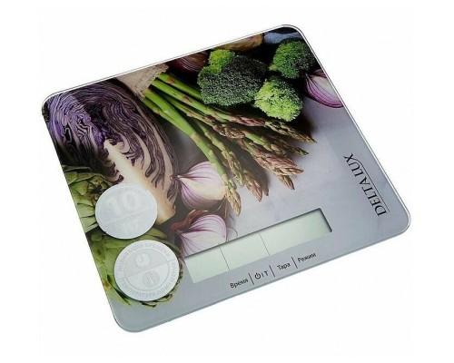 "Аккуратные и точные весы кухонные DELTA DE-003KE для идеального измерения ингредиентов"