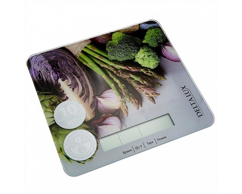 "Аккуратные и точные весы кухонные DELTA DE-003KE для идеального измерения ингредиентов"