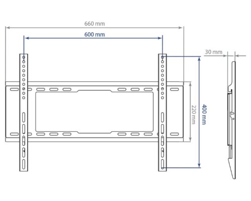 Идеальный кронштейн KROMAX IDEAL-101: надежность и стиль в черном цвете