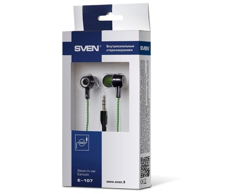 Ультрасовременные наушники SVEN E-107: яркий звук и стильный дизайн
