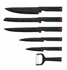 Набор ножей WEBBER BE-2262N 5пр +овощечистка