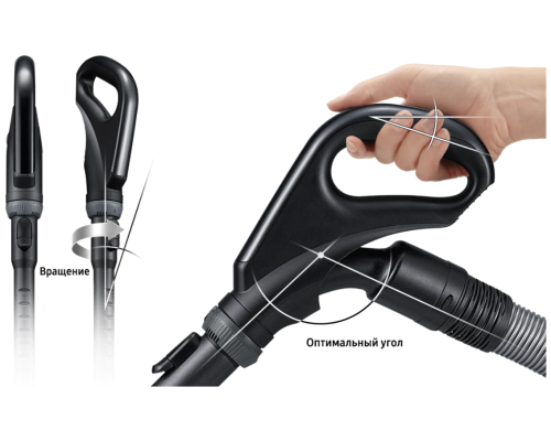 Суперэффективный пылесос SAMSUNG VC20M255AWB - мощь и комфорт в одном!