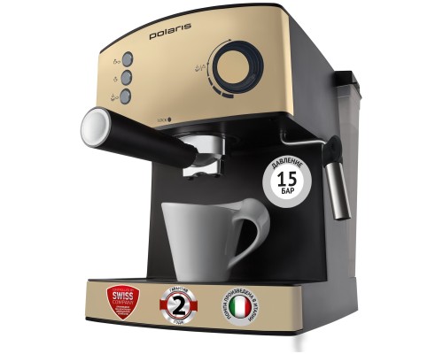 Идеальная кофеварка POLARIS PCM 1527E Adore Crema – наслаждение в каждой чашке!