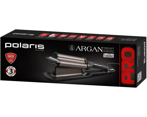 Создайте безупречные прически с уникальным стайлером POLARIS PHS 5095TAi Argan Therapy PRO