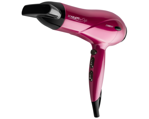 Стильный и мощный фен SCARLETT SC-HD70I67 - идеальный помощник для создания причесок!