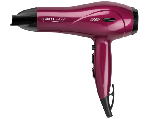 Стильный и мощный фен SCARLETT SC-HD70I67 - идеальный помощник для создания причесок!
