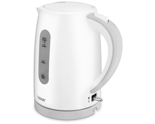 Наслаждайтесь чашкой чая с электрочайником ZELMER ZCK7616S WHITE/SYMBIO