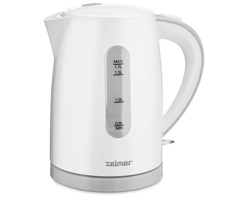 Наслаждайтесь чашкой чая с электрочайником ZELMER ZCK7616S WHITE/SYMBIO