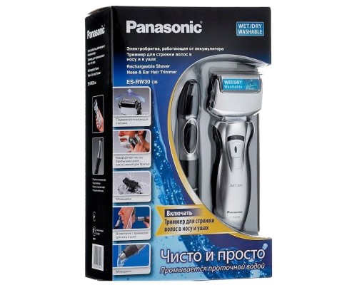 Получите идеально гладкое бритье с электробритвой PANASONIC ES-RW 30CM520!