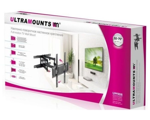 Максимальная надежность и удобство с кронштейном ULTRAMOUNTS UM908