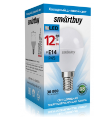 Лампа SMARTBUY P45-12W/6000/E14