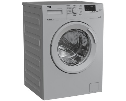 Мощная и стильная стиральная машина BEKO WSRE 6512 ZSS – идеальное решение для безупречной чистоты в вашем доме!