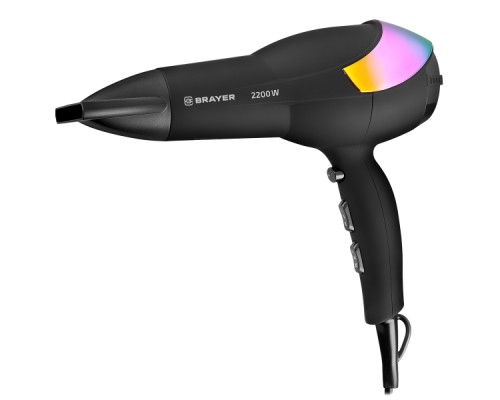 Сушка волос без усилий: фен BRAYER BR3003 с мощностью 2000 Вт
