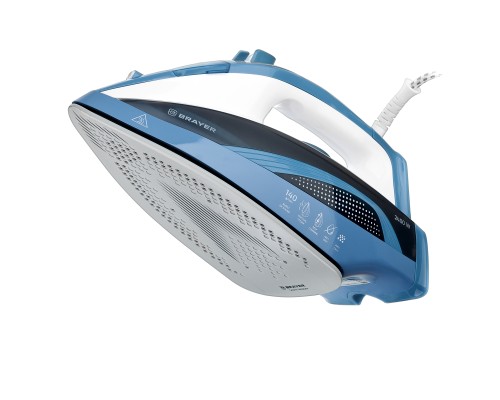 Утюг BRAYER BR4002: идеальное сочетание мощности и элегантности для безупречного глажения