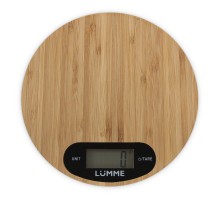 Весы кухонные LUMME LU-1347 бамбук