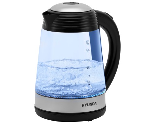 Электрочайник HYUNDAI HYK-G3803: стильный дизайн, быстрый нагрев и удобство использования