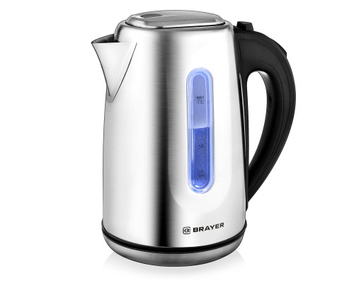 Быстрый и стильный: электрочайник BRAYER BR1014 – идеальное сочетание функциональности и элегантного дизайна!