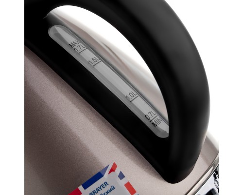 Стильный и мощный электрочайник BRAYER BR1007 для идеального заваривания чая