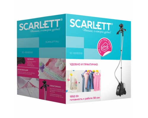 Быстрое и безупречное глажение с отпаривателем SCARLETT SC-GS130S10!
