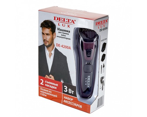 Стрижка безупречна! Машинка DELTA DE-4200А LUX - идеальный выбор для стильных образов!