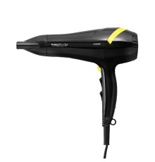 Фен SCARLETT SC-HD70I18 черный с желтым