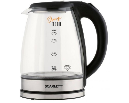 Быстрый и стильный: электрочайник SCARLETT SC-EK27G36 – идеальный выбор для комфортного завтрака!