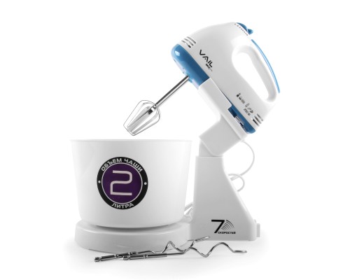 Быстрый и мощный миксер VAIL VL-5606 серый - идеальный помощник на кухне!